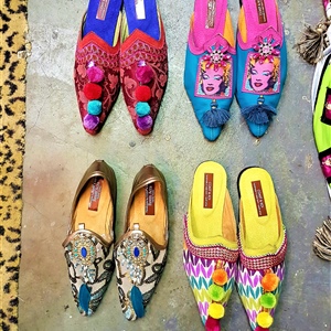 Coast and Koi Designer Shoes - Moroccan style babouches